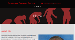 Desktop Screenshot of evolutiontrainingsystem.com